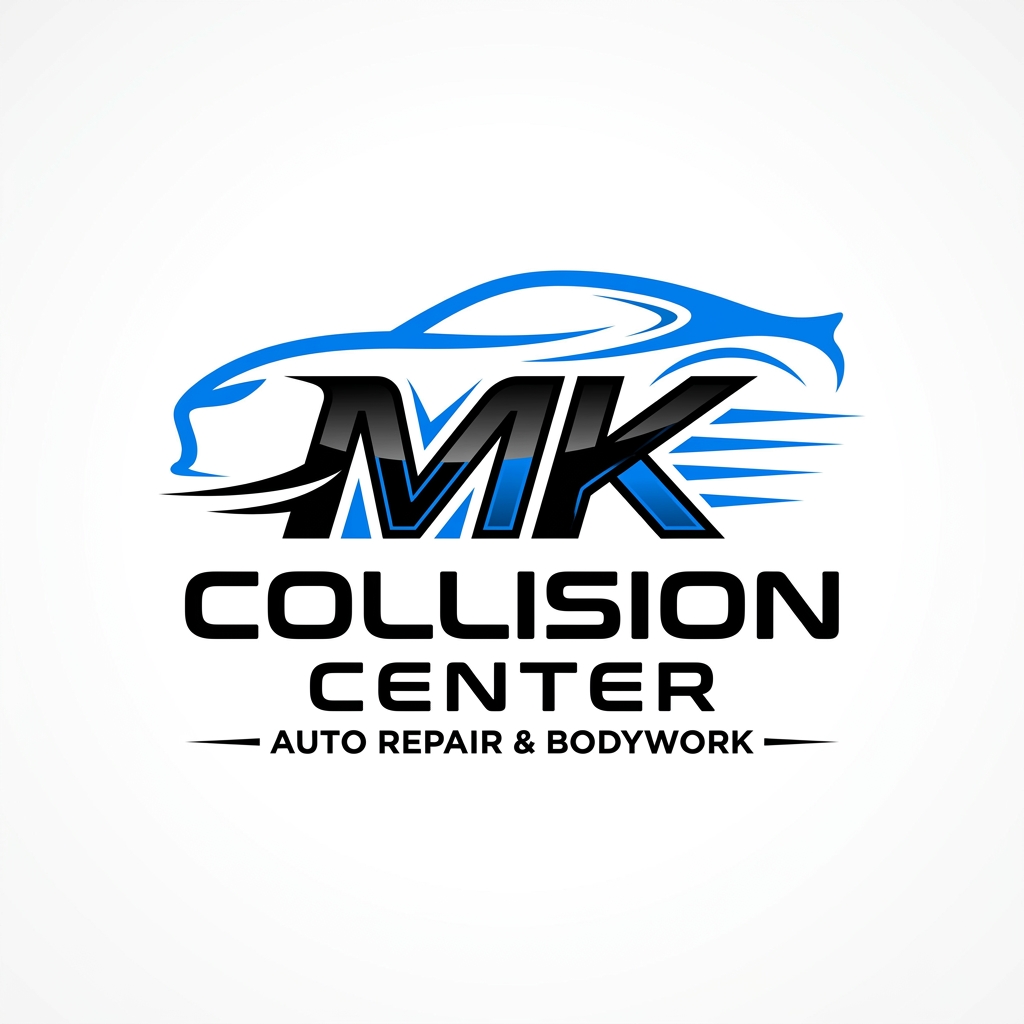M & K Collision Center Logo